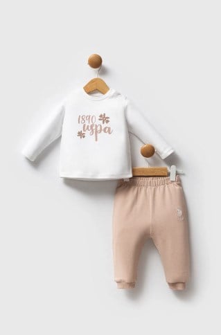 U.S.POLO ASSN KIZ BEBEK 3LÜ TAKIM USB2723