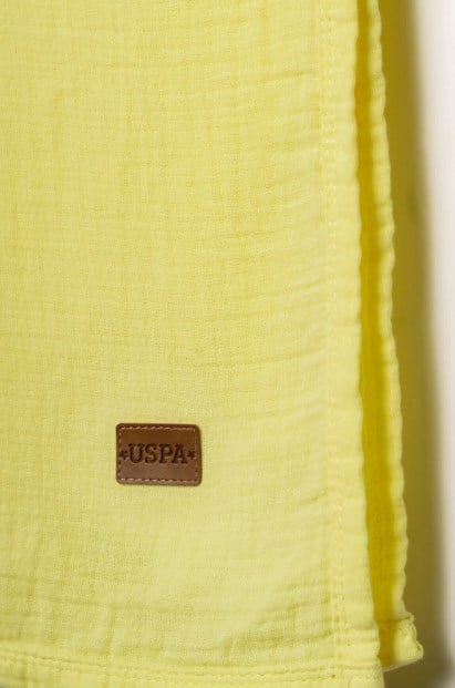U.S. Polo Assn Bebek Müslin Battaniye AÇIK SARI