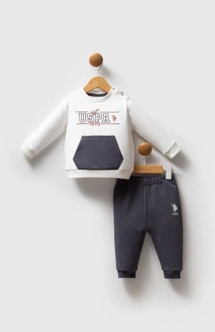 U.S.POLO ASSN ERKEK BEBEK 2 Lİ TAKIM  USB2560