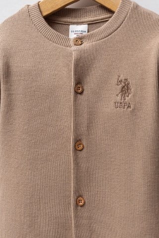 U.S.POLO ASSN ERKEK BEBEK PATİKSİZ TULUM  USB2588