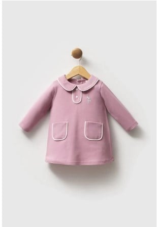 U.S.POLO ASSN KIZ BEBEK PİKE ELBİSE USB2740