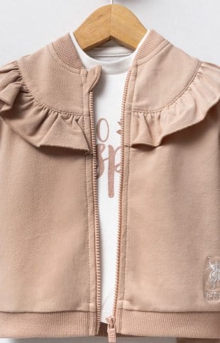 U.S.POLO ASSN KIZ BEBEK 3LÜ TAKIM USB2723