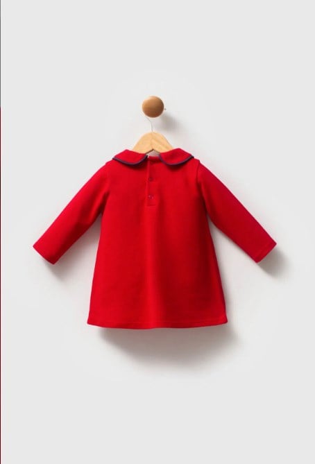 U.S.POLO ASSN KIZ BEBEK PİKE ELBİSE USB2740