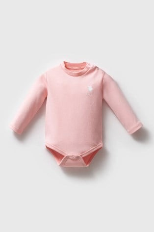 U.S.POLO ASSN KIZ BEBEK 3LÜ BODY SET USB2710
