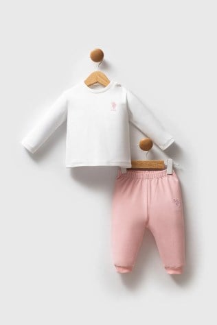 U.S.POLO ASSN KIZ BEBEK 3LÜ TAKIM USB2758