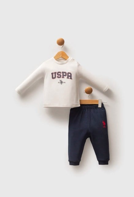 U.S.POLO ASSN ERKEK BEBEK 3LÜ TAKIM  USB2537
