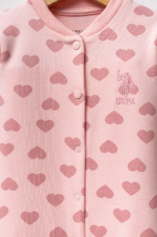 U.S.POLO ASSN KIZ BEBEK PATİKLİ TULUM USB2715