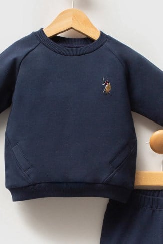 U.s Polo Asnn. Erkek Bebek 2'li Takım 6-36 Ay LACİVERT