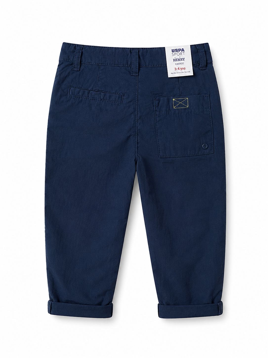U.s Polo Assn. Erkek Çocuk Havuç Kesim Spor Pantolon 3-14 Yaş LACİVERT