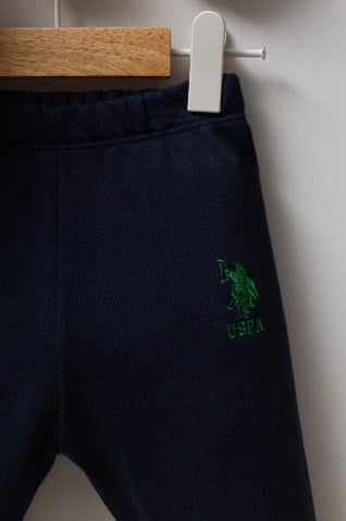 U.s Polo Assn.Erkek Bebek Baskı Detaylı Ve Renkli Kol Tasarımı 2'Li Takım 6-36 Ay YEŞİL