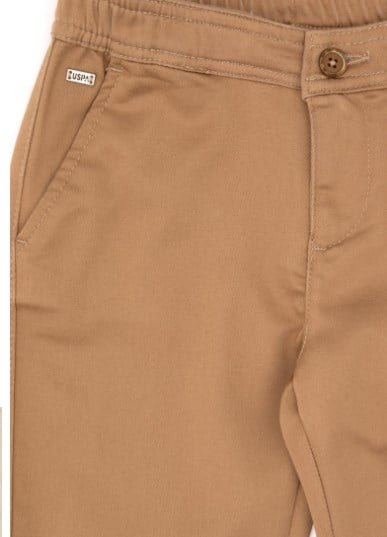 U.s Polo Assn.Erkek Çocuk Klasik Kesim Pantolon 4-12 Yaş CAMEL