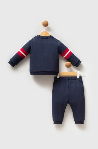 U.s Polo Assn. Erkek Bebek Üst Ve Eşofman 2'Li Takım 6-36 Ay LACİVERT