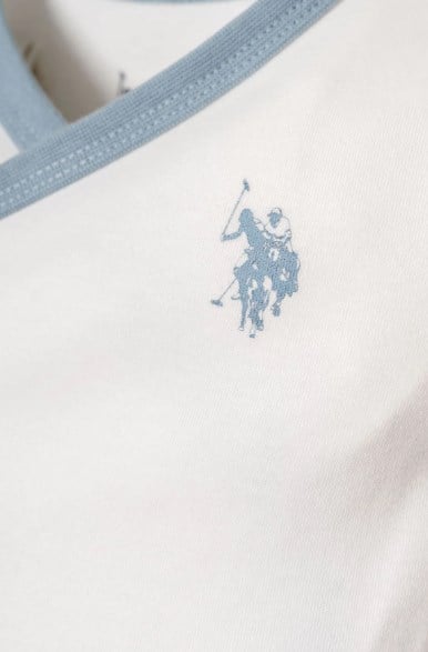 U.S. Polo Assn. Erkek Bebek Balon Baskı Hastane Çıkışı 10’Lu Set BEYAZ