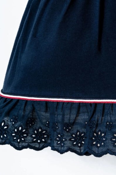U.S. Polo Assn. Kız Bebek Fistolu  Elbise 6 Ay-5 Yaş LACİVERT