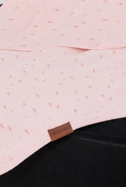 U.S. Polo Assn. Düz Kız Bebek Battaniyesi PUDRA