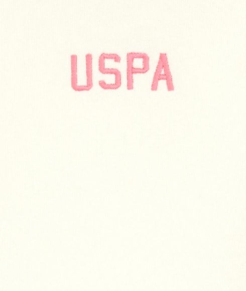 U.S. Polo Assn. Kız Çocuk Kolları Payetli Kapüşonlu Sweatshirt 4-12 Yaş İNCİ
