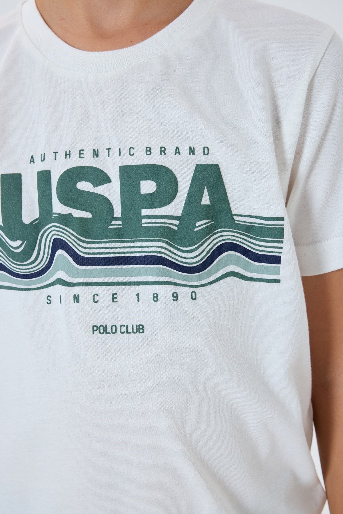 U.S. POLO ASSN. ERKEK GARSON PİJAMA TAKIM BEYAZ