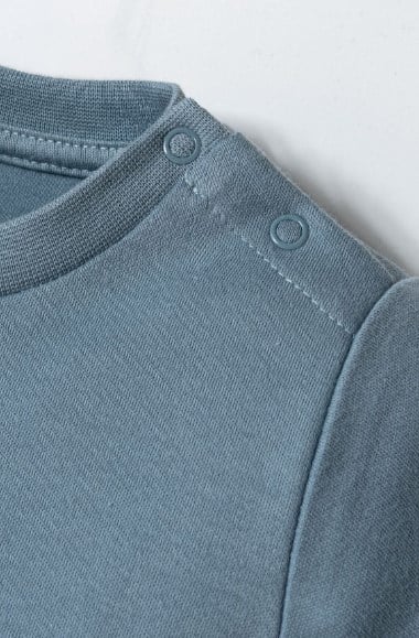 U.S. Polo Assn. Erkek Bebek  Kısa Kollu Badi Zıbın 0-24 Ay BEYAZ