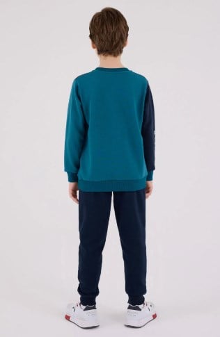 U.S. POLO ASSN. US2224-4 ERKEK İKİLİ TAKIM YEŞİL