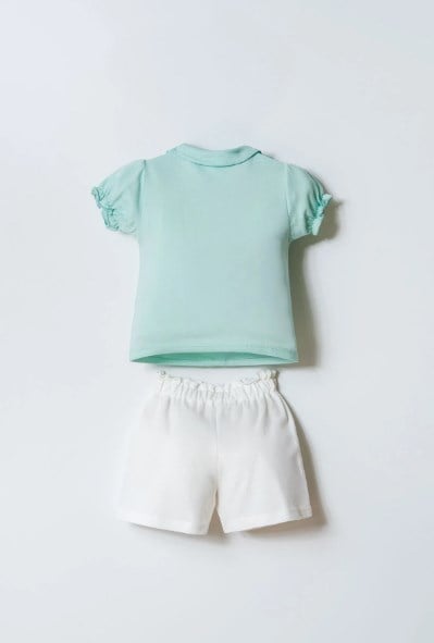 U.s. Polo Assn. Kız Bebek Şortlu T akım 6 Ay 3 Yaş NİL YEŞİLİ