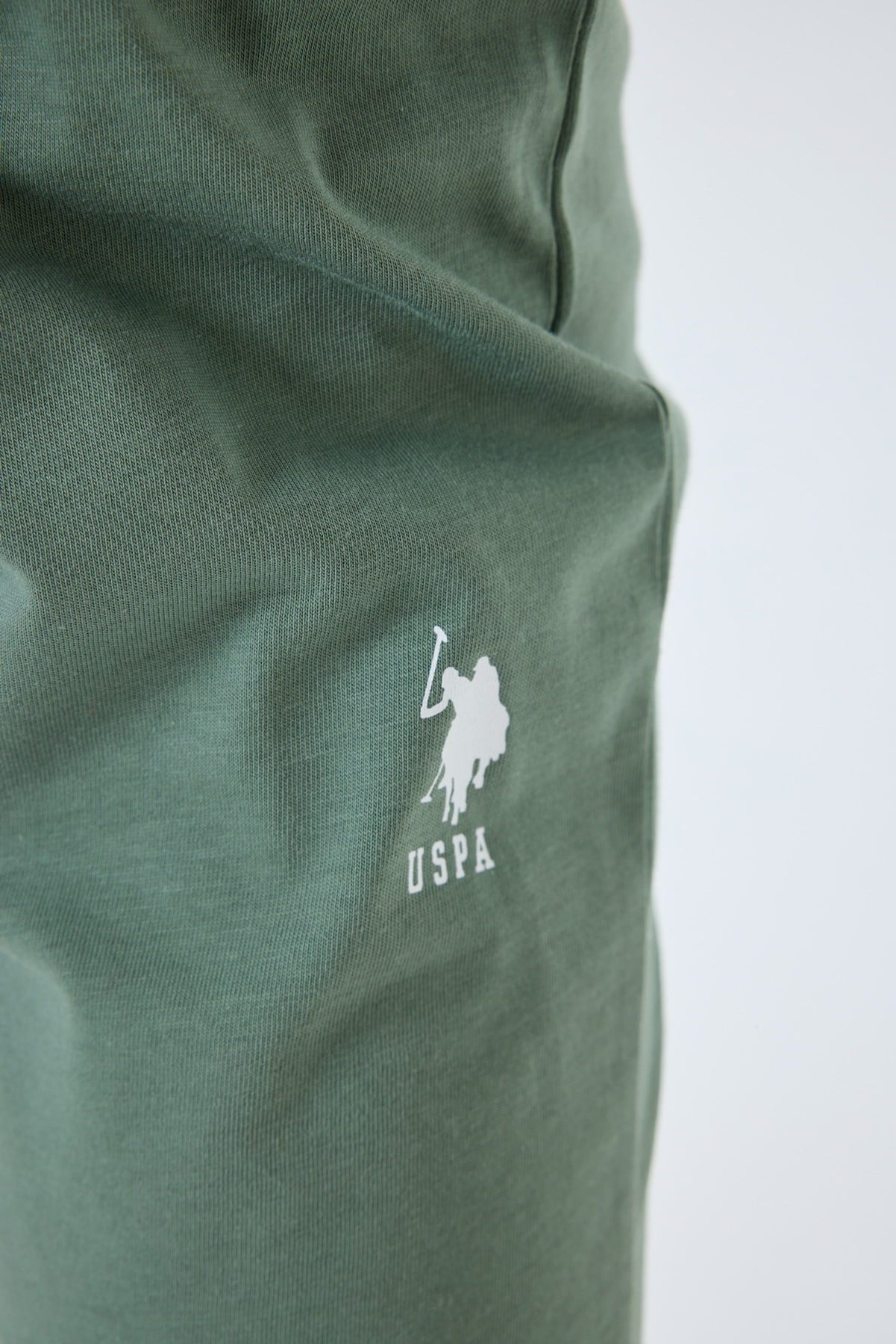 U.S. POLO ASSN. ERKEK GARSON PİJAMA TAKIM BEYAZ