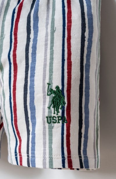 U.S. Polo Assn. Lisanslı Erkek Bebek Yeşil Şortlu Takım  0-3 Yaş YEŞİL