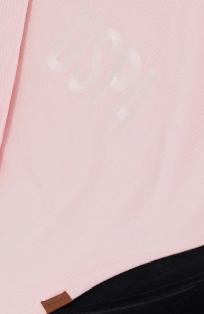 U.S. Polo Assn. Düz Kız Bebek Battaniyesi PEMBE