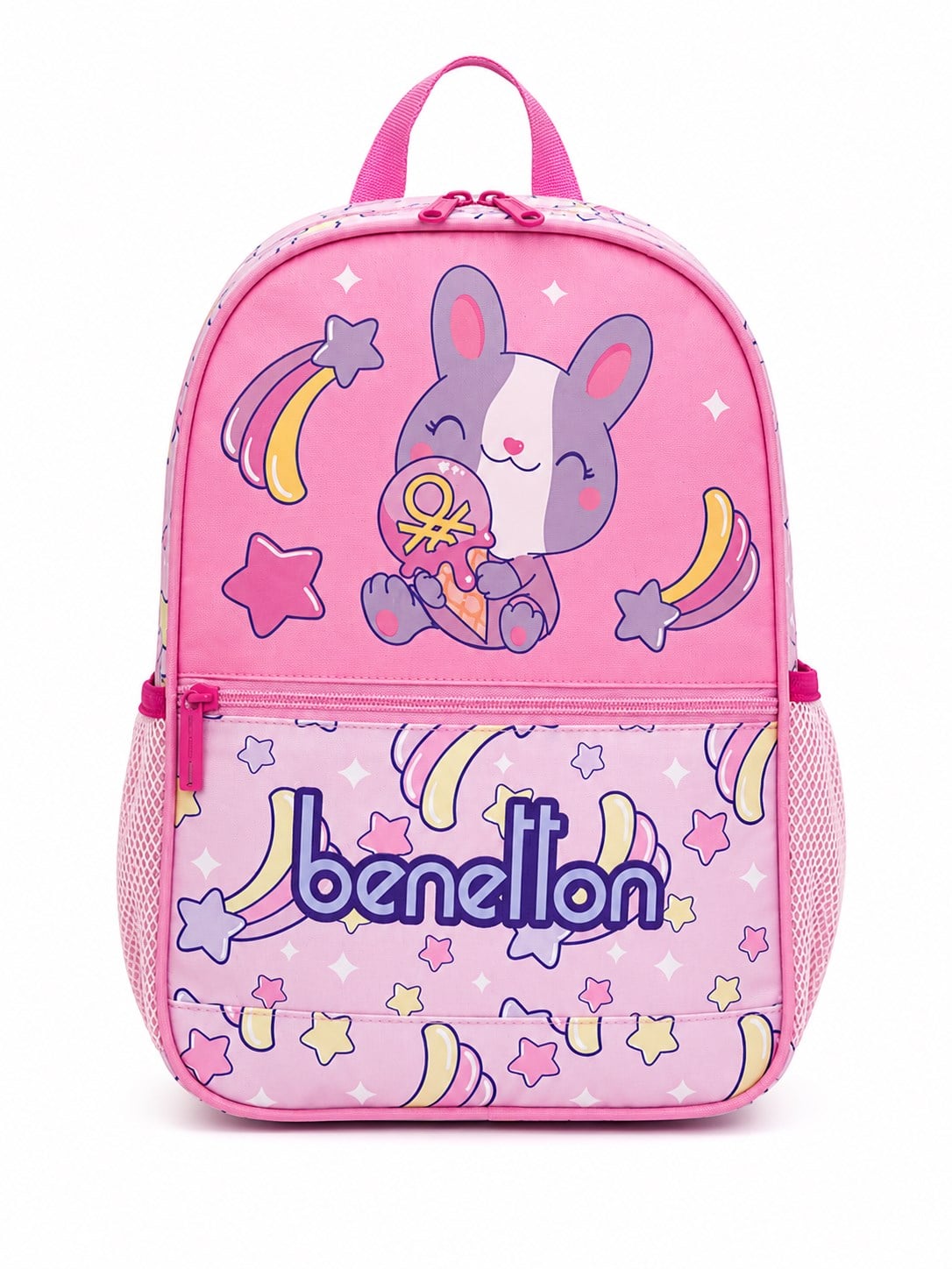 Unided Colors Of Benetton Kız Çocuk Sırt Çanta Seti AÇIK PEMBE