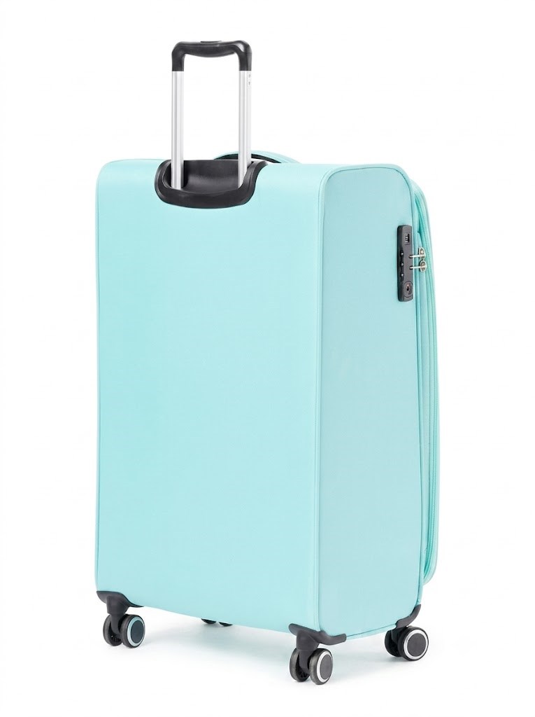 United Colors of Benetton 70 cm  Ultra Hafif Kumaş Valiz SU YEŞİLİ