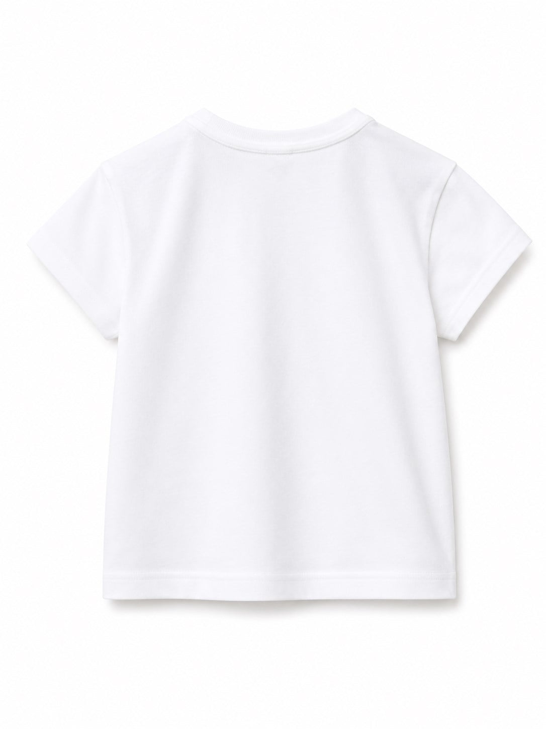 United Colors of Benetton Bebek Beyaz Omzu Çıtçıtlı Dinozor Baskılı Tişört 1-5 Yaş EKRU