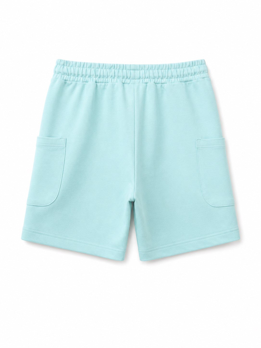 United Colors of Benetton Erkek Bebek Pamuklu Yan Cepli Bermuda Şort 1-5 Yaş SU YEŞİLİ