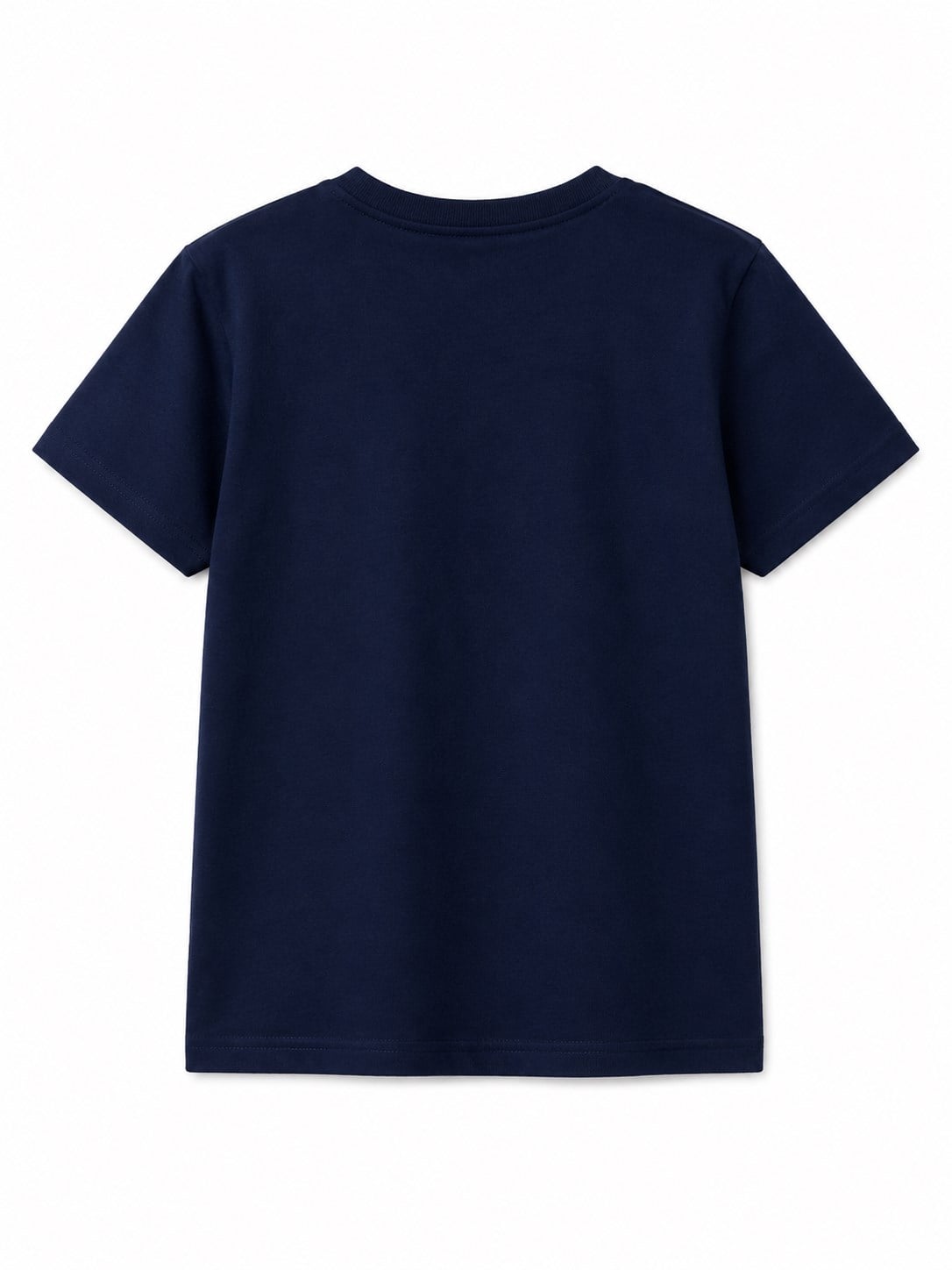 United Colors of Benetton Erkek Bebek Beyaz Grafik Bisiklet Baskılı Kısa Kollu T-Shirt 1-5 Yaş LACİVERT