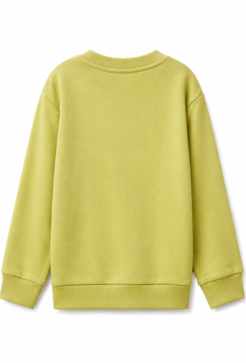 United Colors of Benetton Erkek Çocuk Baskılı Relaxed Fit Bisiklet Yaka Sweatshirt 1-6 Yaş YEŞİL