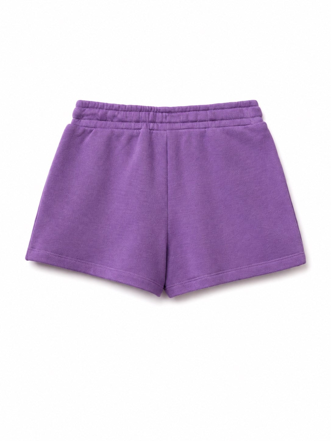 United Colors of Benetton Kız Bebek  Logo İşlemeli Beli İpli Şort 1-5 Yaş MOR