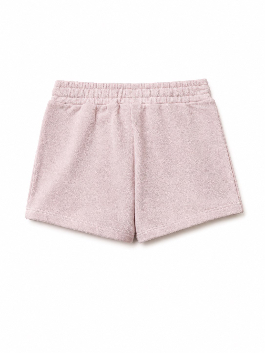 United Colors of Benetton Kız Bebek  Logo İşlemeli Beli İpli Şort 1-5 Yaş PUDRA