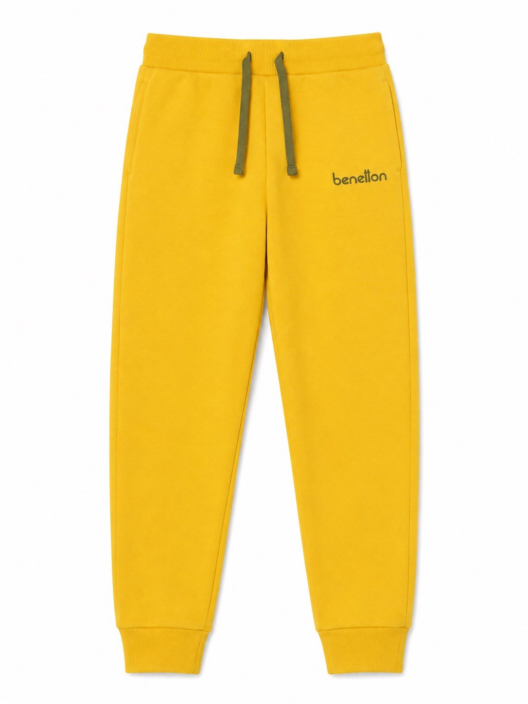 United Of Colors Benetton Belden Bağlamalı Çocuk Jogger Eşofman Altı 6-14 Yaş SARI