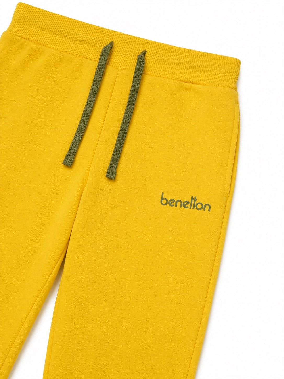 United Of Colors Benetton Belden Bağlamalı Çocuk Jogger Eşofman Altı 6-14 Yaş SARI