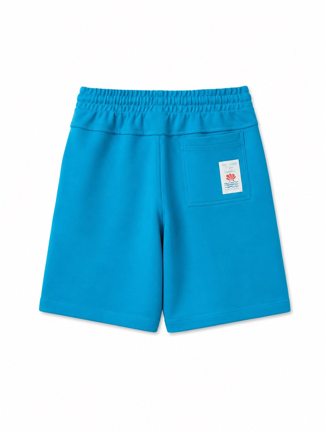 United Of Colors Benetton Erkek Çocuk Beli Lastikli Pamuklu Bermuda Şort 6-14 Yaş MAVİ