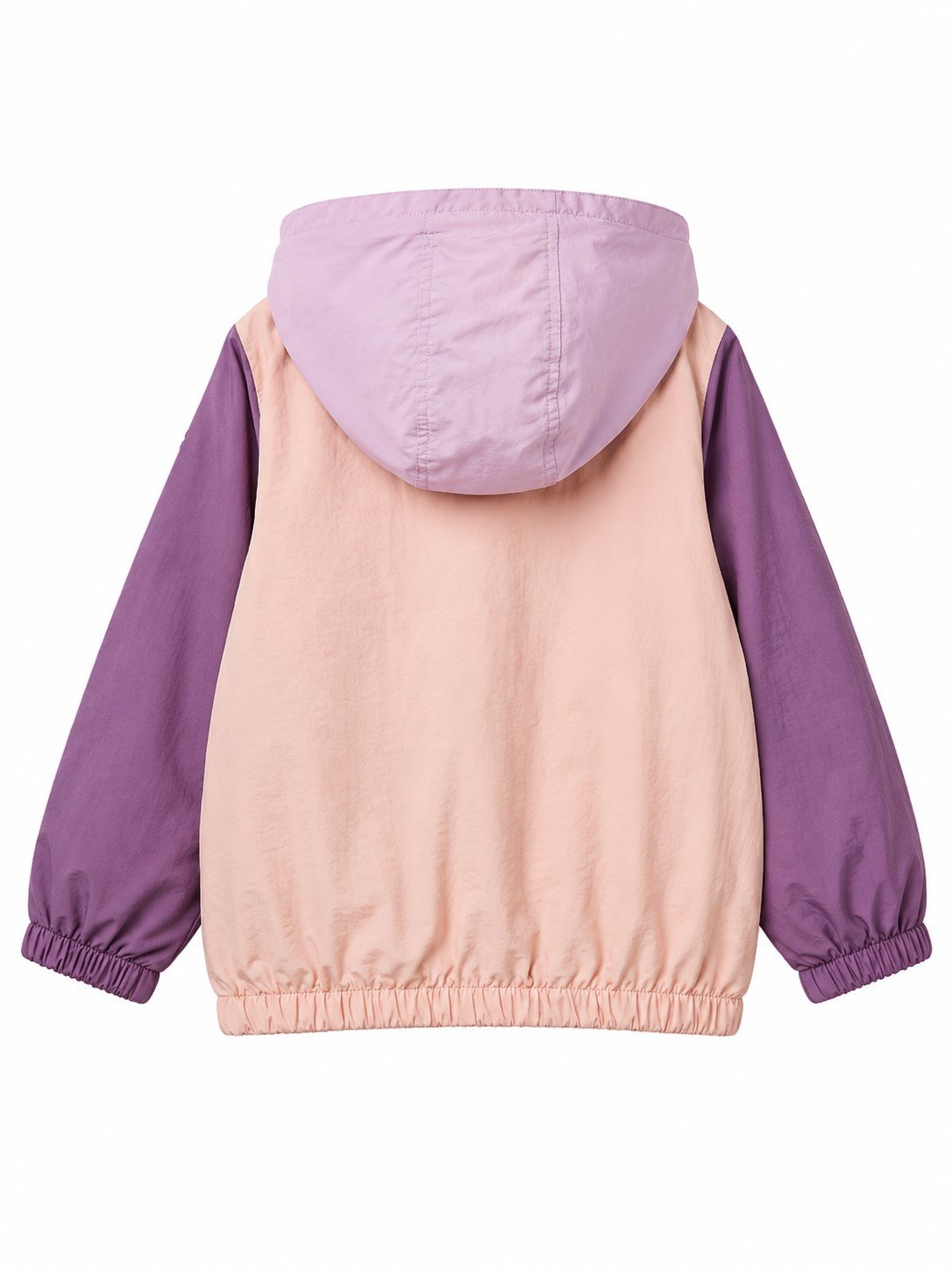 United Of Colors Benetton Kız Bebek Fırfır Detaylı Kapüşonlu Yağmurluk Rüzgarlık Ceket 1-6 Yaş ÇOK RENKLİ