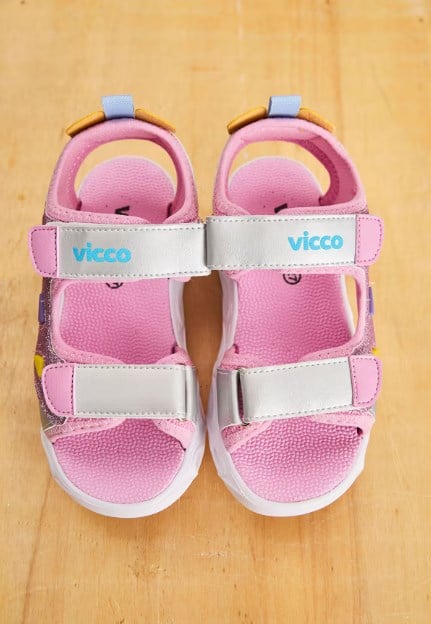 Vicco Çocuk Işıklı Sandalet 22-30 PEMBE