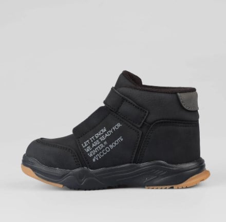 Vicco Çocuk Kaymaz Ve Dayanaklı Taban Bot 22-25 SİYAH
