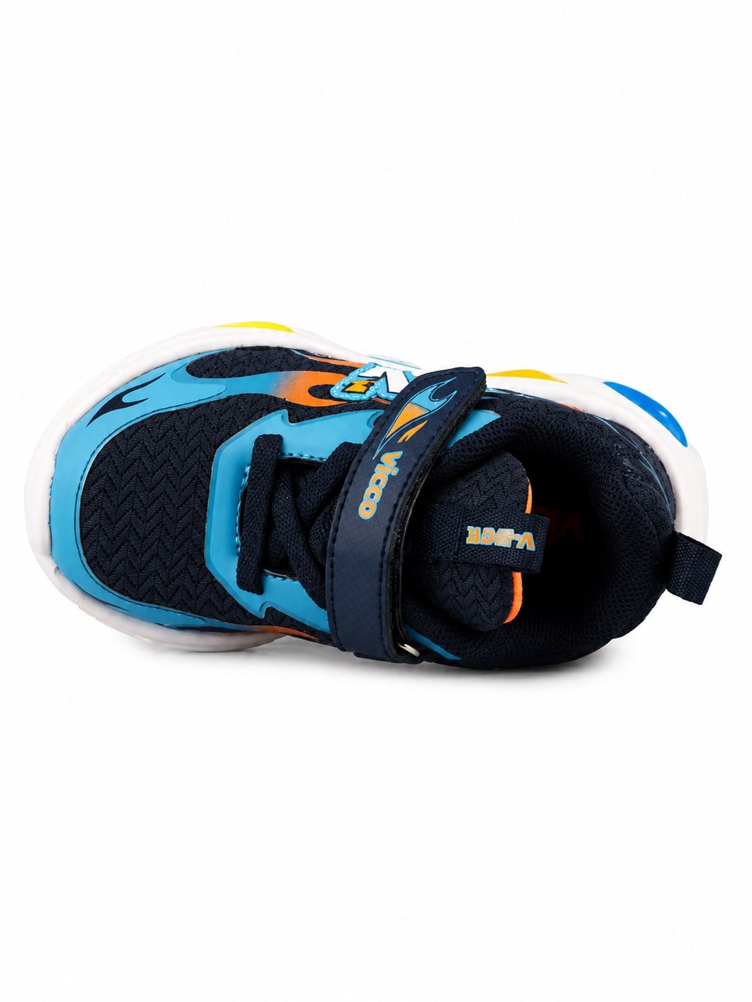 Vicco Erkek Çocuk  Coin Ortopedik Işıklı  Sneaker Spor Ayakkabı 22-25 LACİVERT