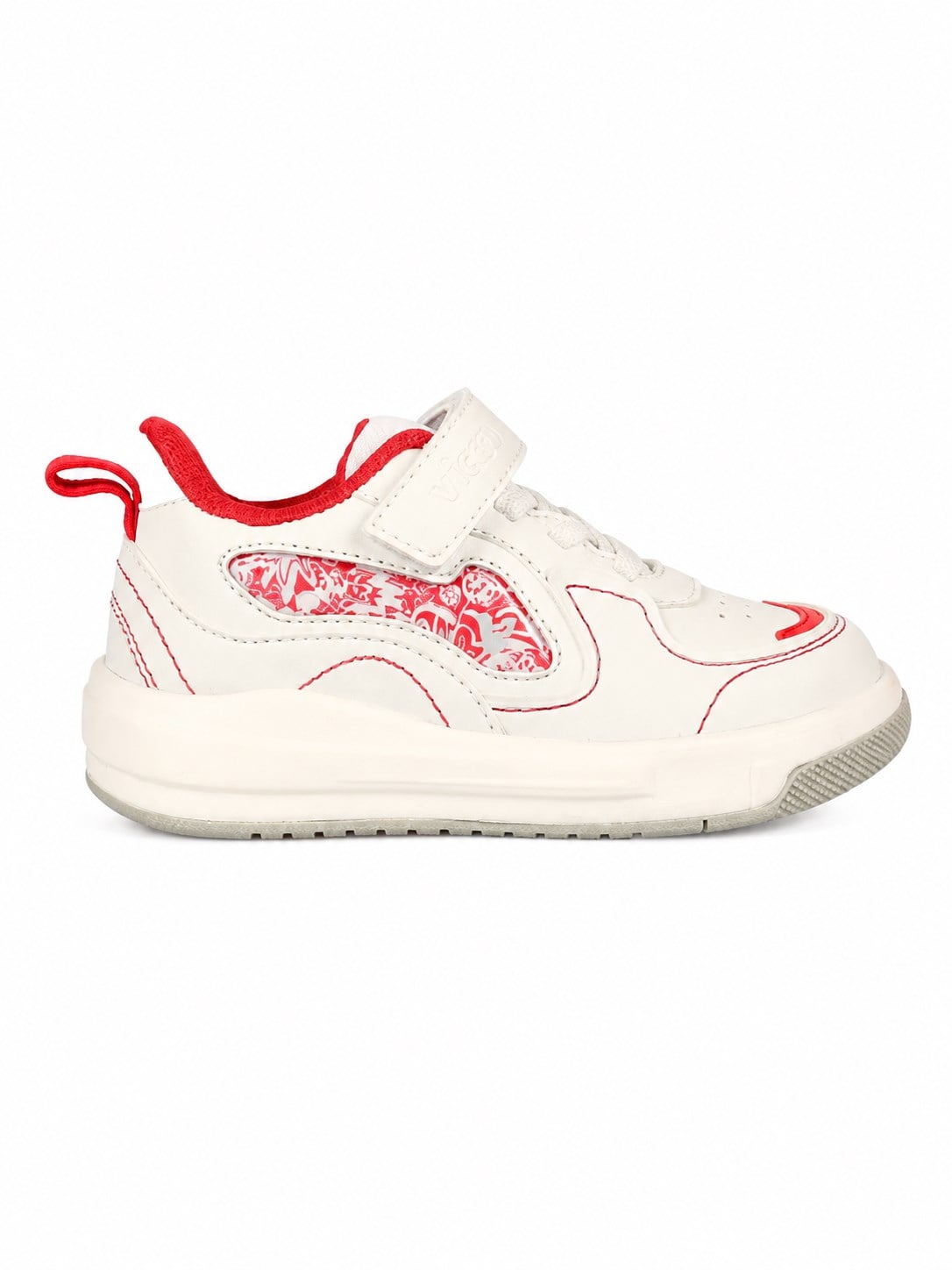 Vicco Erkek Çocuk  Disnew Işıklı OrtopedikSneaker Spor Ayakkabı 24-28 BEYAZ