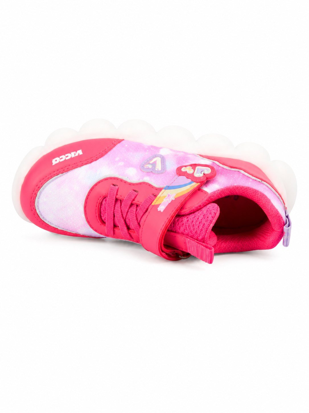 Vicco Kız  Çocuk Balloon Işıklı Sneaker Ayakkabı 24-28 FUŞYA