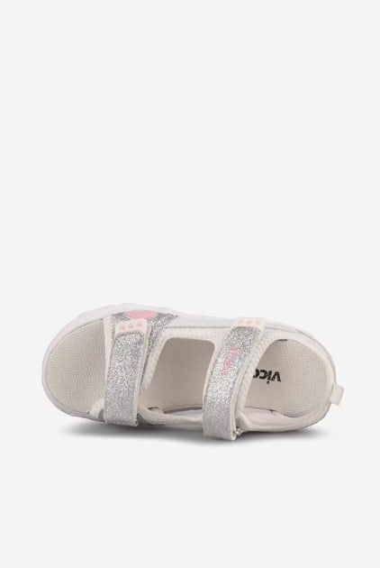 Vicco Kız Çocuk Işıklı  Sandalet 31-35 BEYAZ