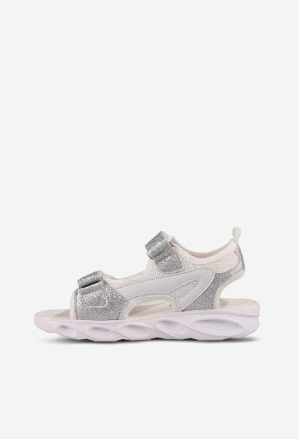 Vicco Kız Çocuk Işıklı  Sandalet 31-35 BEYAZ