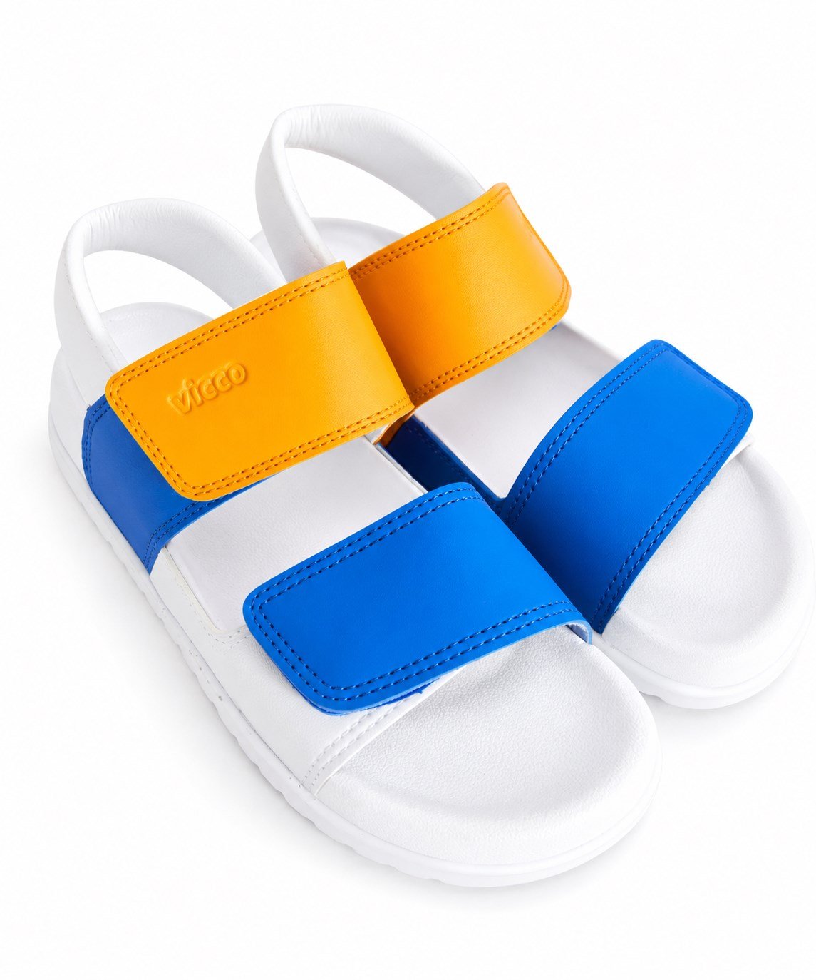 Vicco Krixi Erkek Çocuk Anatomik Hafif Taban Sandalet 31-35 BEYAZ - SAX