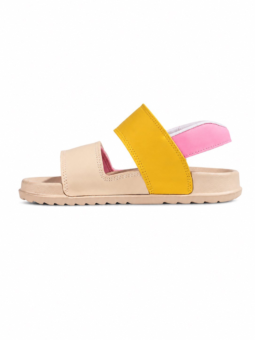 Vicco Krixi Kız Çocuk Phylon Renkli Sandalet 31-35 BEJ