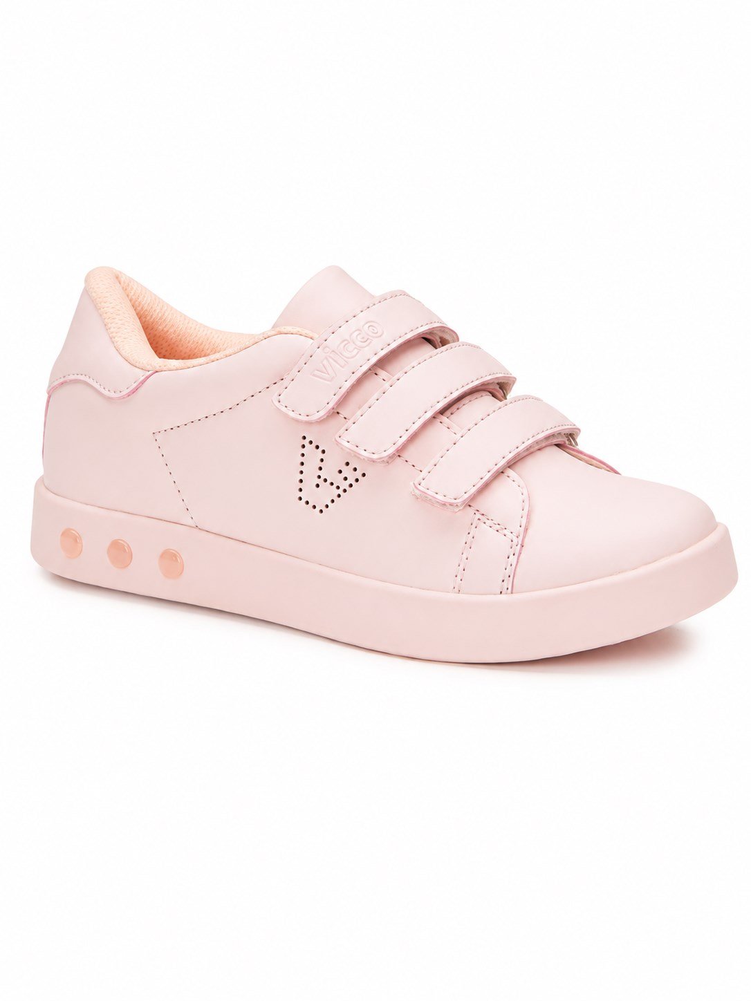 Vicco Oyo Işıklı Kız Çocuk Sneaker Spor Ayakkabı 31-35 PEMBE