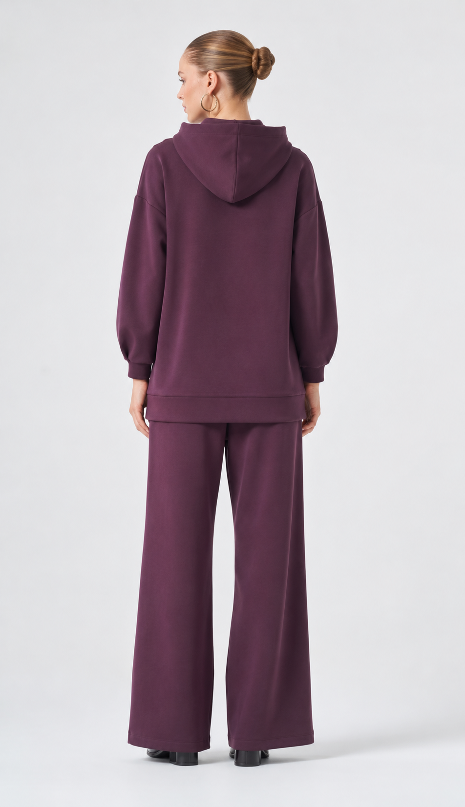 Nuss 1072 Pantolonlu Takım MürdümPantolonlu TakımNuss4124NussNuss 1072 Pantolonlu Takım Mürdüm